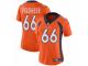 Women's Nike Denver Broncos #66 Jared Veldheer Orange Team Color Vapor Untouchable Limited Player NFL Jersey