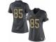 Women's Nike Denver Broncos #85 Virgil Green Limited Black 2016 Salute to Service NFL Jersey
