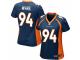 Women's Nike Denver Broncos #94 DeMarcus Ware Elite Navy Blue Alternate NFL Jersey
