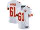 Youth Limited Mitch Morse #61 Nike White Road Jersey - NFL Kansas City Chiefs Vapor Untouchable
