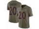 Youth Nike Denver Broncos #20 Brian Dawkins Limited Olive 2017 Salute to Service NFL Jersey