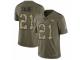 Youth Nike Denver Broncos #21 Aqib Talib Limited Olive/Camo 2017 Salute to Service NFL Jersey