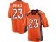 Youth Nike Denver Broncos #23 Devontae Booker Limited Orange Team Color NFL Jersey