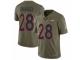 Youth Nike Denver Broncos #28 Jamaal Charles Limited Olive 2017 Salute to Service NFL Jersey