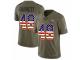 Youth Nike Denver Broncos #48 Shaquil Barrett Limited Olive/USA Flag 2017 Salute to Service NFL Jersey
