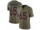 Youth Nike Denver Broncos #65 Gary Zimmerman Limited Olive 2017 Salute to Service NFL Jersey