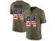 Youth Nike Denver Broncos #84 Shannon Sharpe Limited Olive/USA Flag 2017 Salute to Service NFL Jersey