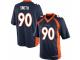 Youth Nike Denver Broncos #90 Antonio Smith Navy Blue Alternate NFL Jersey